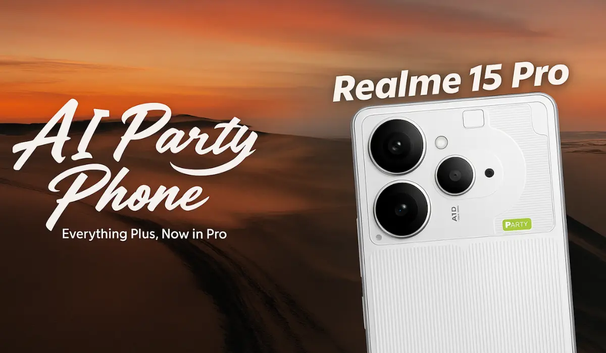 Realme 15 Pro Launch – Ultimate AI Party Phone with Dual 50MP Cameras &amp; Snapdragon 7 Gen 4