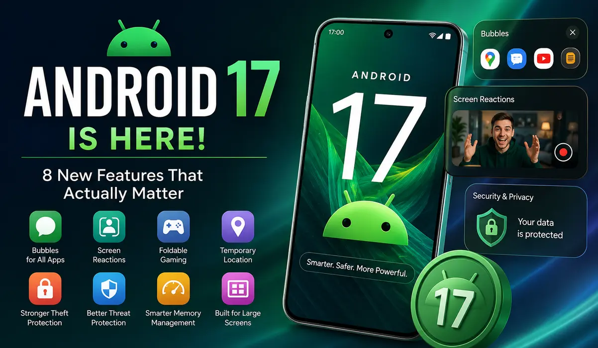 Android 17 new features and security improvements